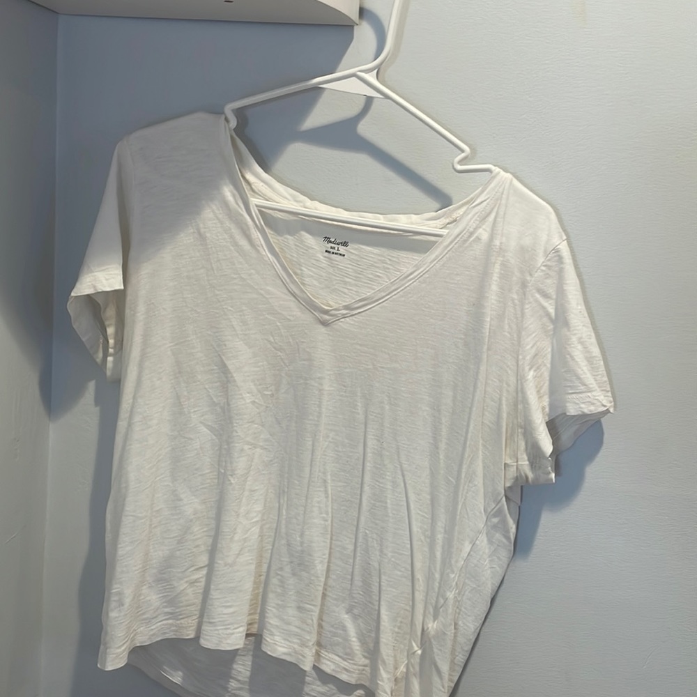 madewell white shirt